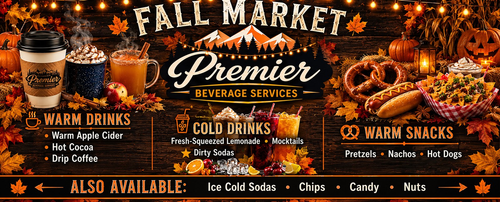 Fall Market booth graphic